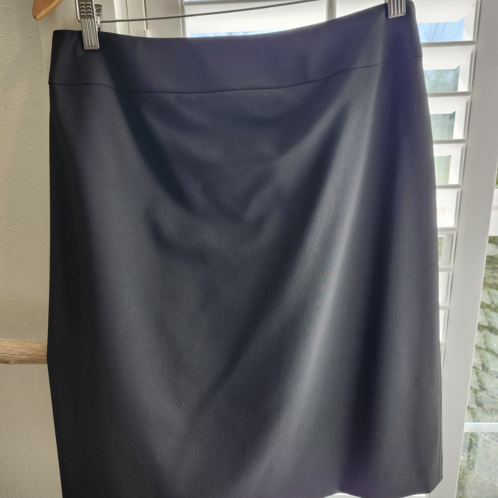 ANTONIO MELANI Elegant Black Pencil Skirt